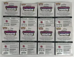 Lot of (8) Pokemon TCG Sun & Moon Unified Minds 3-Pack Hanger Boxes SEALED - Image 2