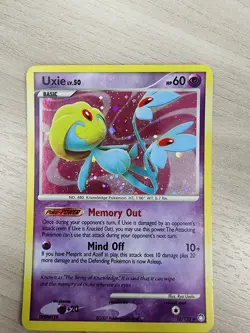 Uxie Lv.50 18/123 - Mysterious Treasures - Holo Rare - Pokemon TCG LP+ - Image 1