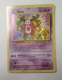 Mr. Mime 013/034 Pokemon Trading Card Game Classic Holo - Image 1