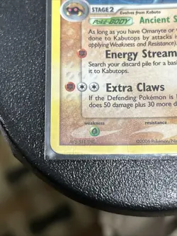 Kabutops Rare Holo Pokemon Card 2006 - 7/92 - Image 5