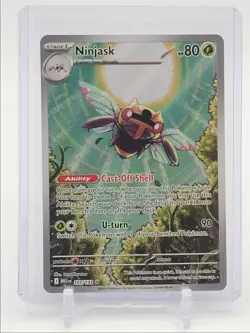NINJASK 2025 POKEMON MEGA EVOLUTION ILLUSTRATION RARE 137/132 Q5537 - Image 1