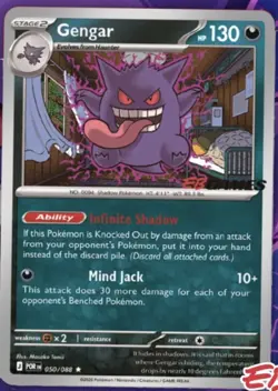Gengar 050/088 EB Games Promo English Sealed Pokemon - Image 2