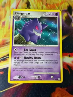 Gengar 27/130 MP-DMG Non Holo Rare Diamond & Pearl 2007 Pokemon TCG - Image 1