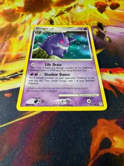 Gengar 27/130 MP-DMG Non Holo Rare Diamond & Pearl 2007 Pokemon TCG - Image 2