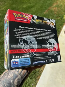 Pokemon TCG Mega Evolution Enhanced Booster Box factory sealed - Image 2