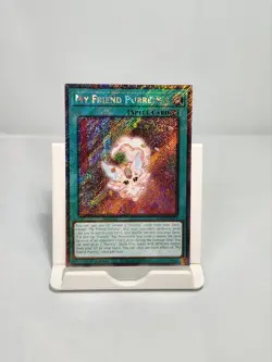 My Friend Purrely RA02-EN071 Platinum Secret Rare 1st Edition Yugioh - Image 1