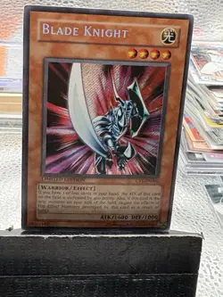 Heavily Played Limited Edition Blade Knight CT1-EN002 Secret Rare YuGiOh - Image 2