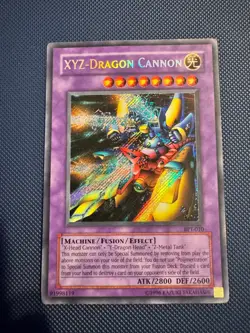 Yu-Gi-Oh! TCG XYZ-Dragon Cannon BPT-010 2003 Collectors Tin Secret Rare LP - Image 1
