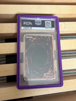 PSA 9 - LOB BLUE-EYES WHITE DRAGON 2002 YU-GI-OH #001 Legend of Blue Eyes Yugioh - Image 3