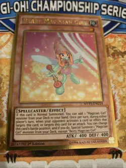 Yugioh Berry Magician Girl MVP1-ENG14 1st NM NEVER PLAYED ! - Image 1