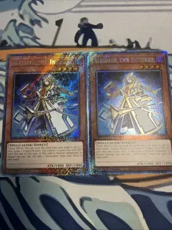 Yugioh Aleister the Invoker Platinum Secret Rare RA04-EN278 x2 - Image 1