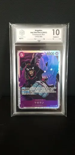 One Piece TCG Paramount War Card Game Magellan OP02-085 Japanisch - Image 1