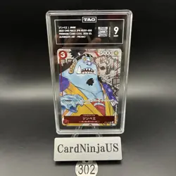 TAG MINT 9 Jimbei Parallel ST01-005 C 25th Edition ONE PIECE Card Game 302 - Image 1