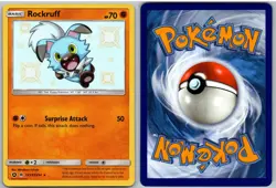 Rockruff SV23/SV94 Shiny Rare Hidden Fates Shiny Vault Pokemon NM - Image 3