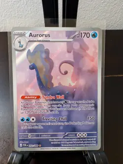 Pokemon TCG Aurorus 092/088 Perfect Order Illustration Rare IR NM - Image 1