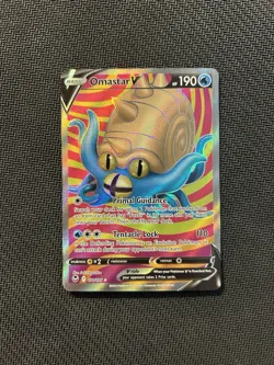 Pokemon TCG Omastar V 174/195! NM Condition! See Description! - Image 1