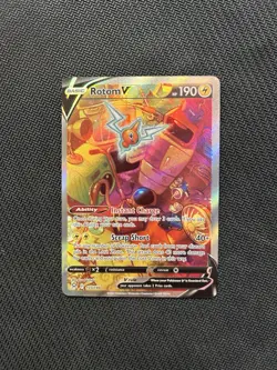 Pokemon TCG Rotom V 177/196! NM Condition! See Description! - Image 1