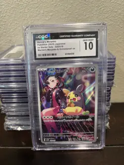 CGC 10 Marnie's Morpeko 020/019 Pokemon EX Starter Sets 2025 Japanese a - Image 1
