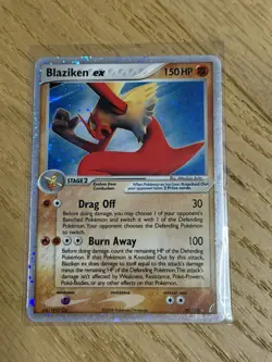 Blaziken ex 90/100 Crystal Guardians Ultra Rare Holo EX 150 HP Pokemon TCG 2006 - Image 2