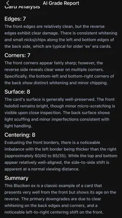 Blaziken ex 90/100 Crystal Guardians Ultra Rare Holo EX 150 HP Pokemon TCG 2006 - Image 5