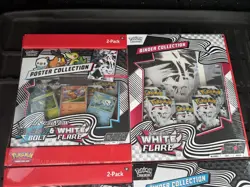 Pokemon Scarlet & Violet Black Bolt White Flare 2-Pack Poster Binder Box (Qty 2) - Image 3