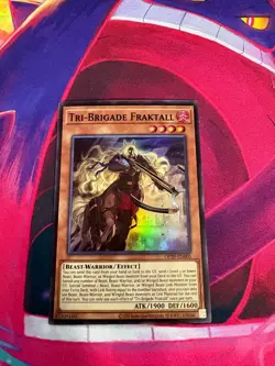 Tri-Brigade Fraktall OP29-EN005 Super Rare Near Mint Yugioh TCG - Image 1
