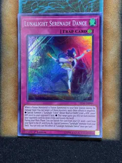 Yugioh Lunalight Serenade Dance LED4-EN049 Super Rare 1st Ed NM - Image 1