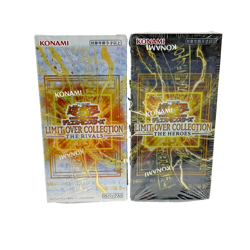 Set of (2) Yu-Gi-Oh! Japanese Limit Over Collection The Heroes & Rivals Boxes - Image 1