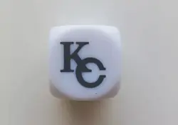 1 YuGiOh Konami Promotional Dice KC Dice - Image 1