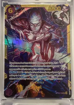 Enel One Piece OP15-118 Secret Rare Kami’s Island - Image 1