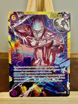 Enel OP15-118 SEC Secret Rare One Piece TCG Adventure on Kami's Island NM - Image 1