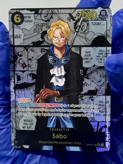 Sabo OP13-120 Manga Alternate Art Carrying On His Will One Piece English NM - Image 1