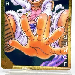 One Piece Golden Playing Cards Monkey.D.Luffy Gear5 Set of 2 Jokers Jump Festa - Image 5