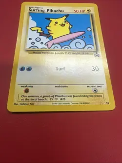 Surfing Pikachu 28/53 Wotc Promo Regular - Image 5