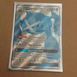 Pokemon Metagross GX Full Art Ultra Rare Holo Card SM-Guardians Rising 139/145 - Image 1