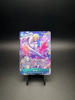 Sanji OP11-051 SR Alt Art A Fist of Divine Speed ONE PIECE Card NM English - Image 1