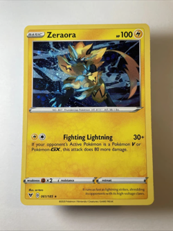 Zeraora - (Cosmos Holo) 061/185 Miscellaneous Cards & Products Holo - Image 1