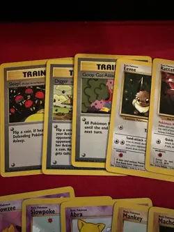 Pokemon Team Rocket Vintage 22 Card Lot - Squirtle, Charmander, Slowpoke, Eevee - Image 2