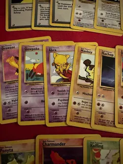 Pokemon Team Rocket Vintage 22 Card Lot - Squirtle, Charmander, Slowpoke, Eevee - Image 4