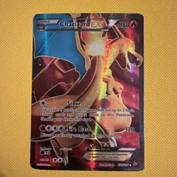 Pokemon Charizard EX 100/106 Full Art XY Flashfire Pokemon Card 2014 - Image 1