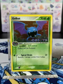 Pokemon Card Ex Deoxys Globat 31/107 2005 Reverse Holo LP - Image 1