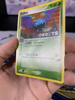 Pokemon Card Ex Deoxys Globat 31/107 2005 Reverse Holo LP - Image 5