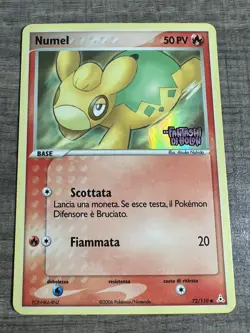 Numel 72/110 EX Fantasmi Di Holon Reverse Holo Common Pokemon Card Nm - Image 1