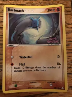 NM Barboach 60/110 Reverse HOLO EX Holon Phantoms Pokemon Card - Image 1