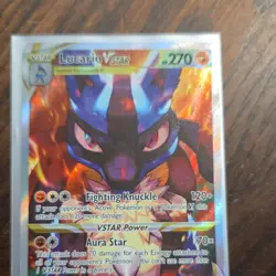 Pokemon Lucario VSTAR SWSH291 Promo Holo Sword & Shield Card English - Image 1