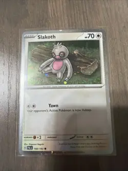 Slakoth (Cosmos Holo) 160/193 Miscellaneous Cards & Products Holo - Image 1