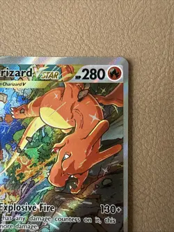 2022 Charizard VSTAR SWSH262 SWSH: Sword & Shield Black Star Promo Card Holo - Image 3
