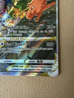 2022 Charizard VSTAR SWSH262 SWSH: Sword & Shield Black Star Promo Card Holo - Image 4