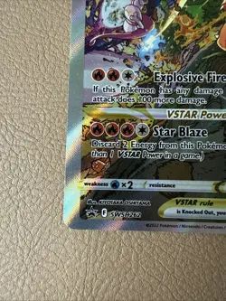 2022 Charizard VSTAR SWSH262 SWSH: Sword & Shield Black Star Promo Card Holo - Image 5