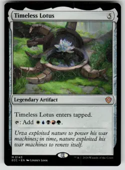 Timeless Lotus Mythic Commander: Lorwyn Eclipsed 143 MTG Near Mint - Image 1